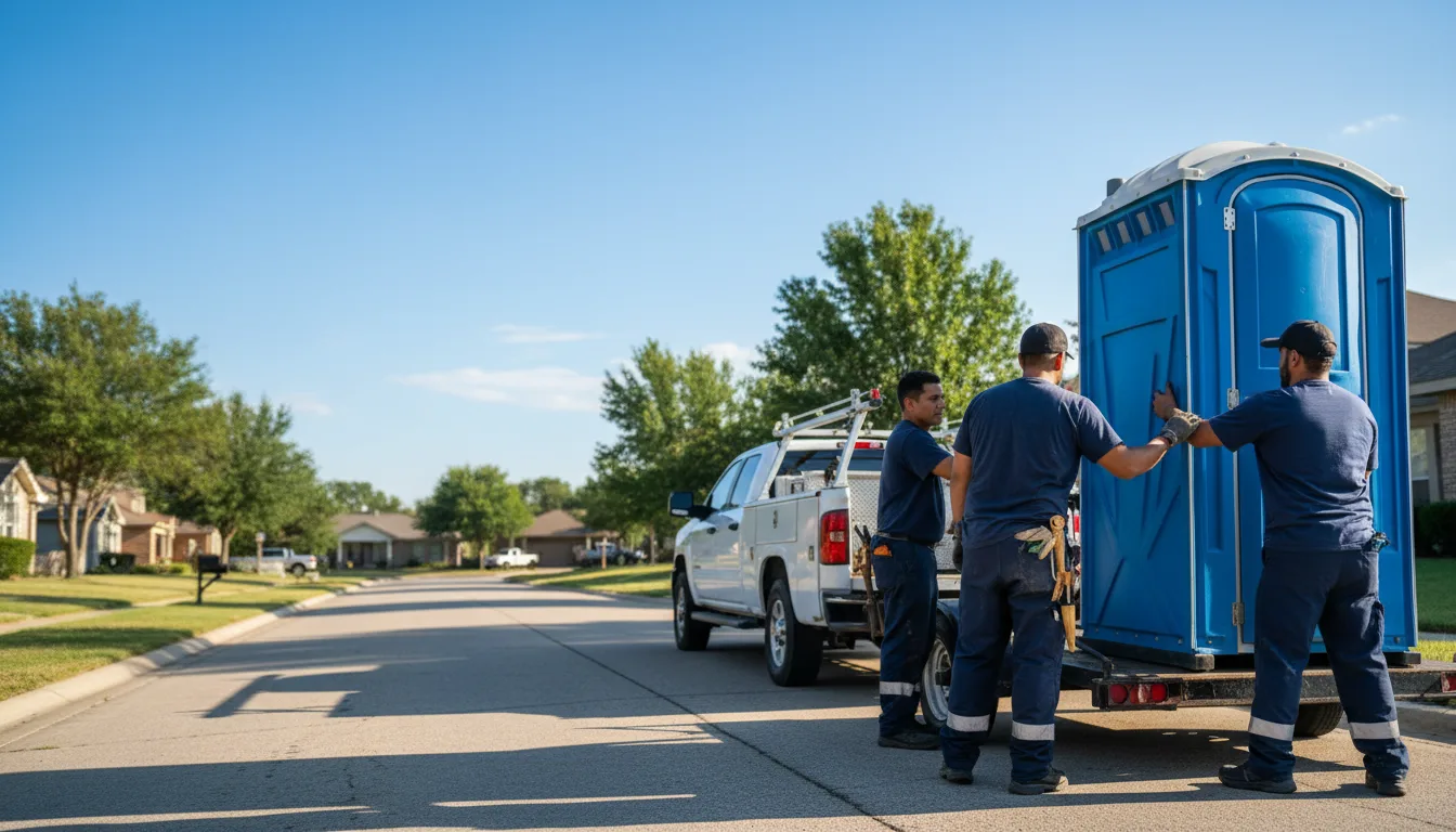 Portable Toilet Rental in Irvine, CA near me